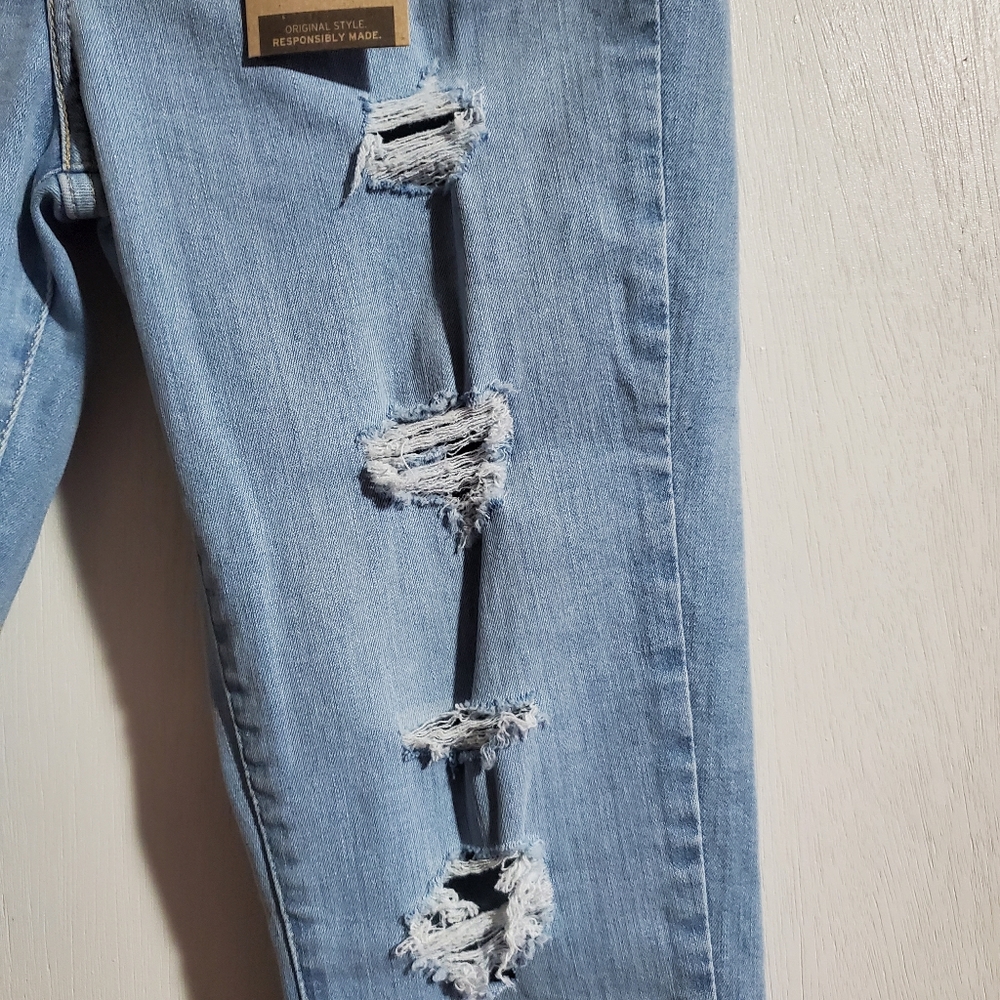 💖 LEVI'S 720 High Rise Super Skinny Ripped Jeans - Picture 9 of 14